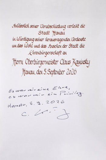 OB Kaminsky Verabschiedung